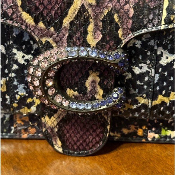 Authentic limited edition custom COACH, real python, new - Picture 2 of 14